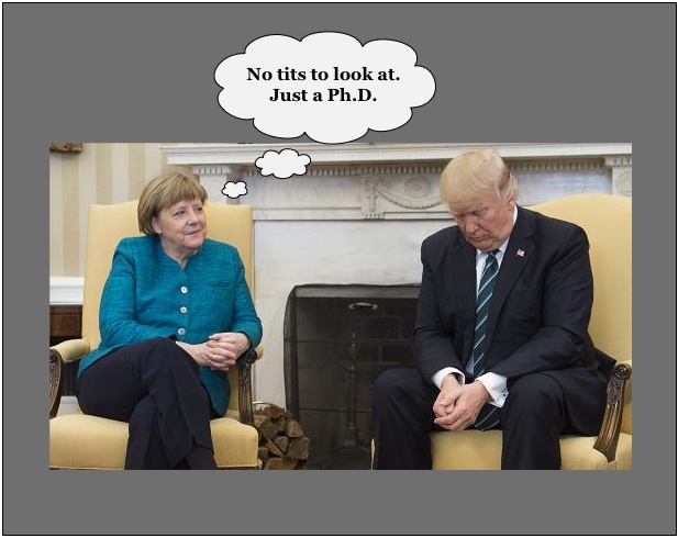 Merkel Trump